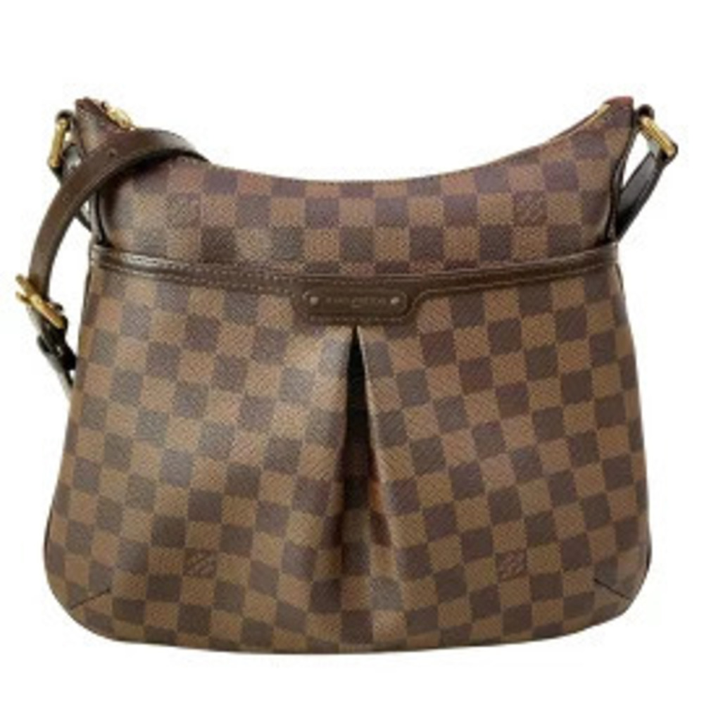 LOUIS VUITTON Bloomsbury Shoulder Bag Ebene Brown